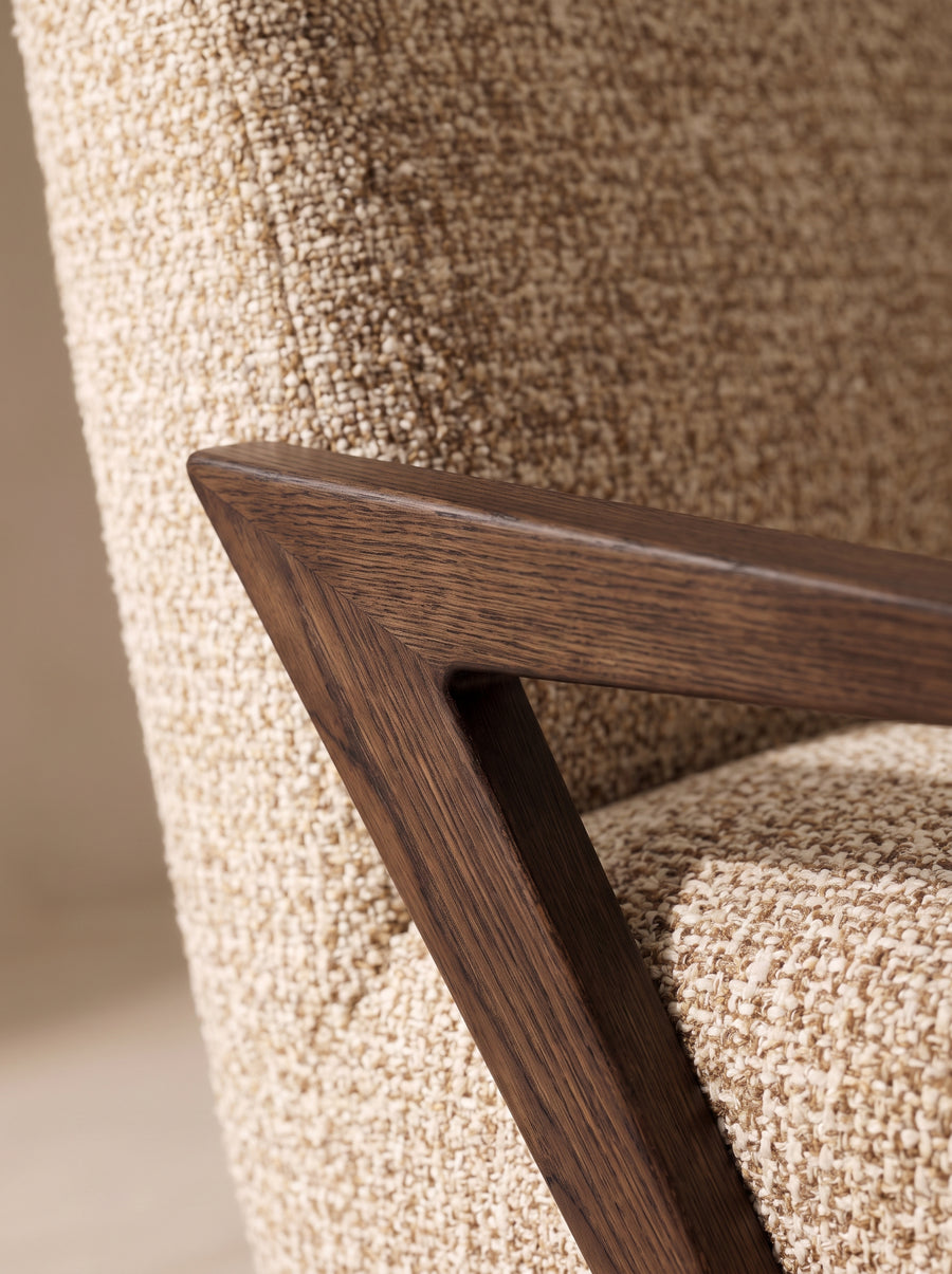 Tissu bouclette naturelle
